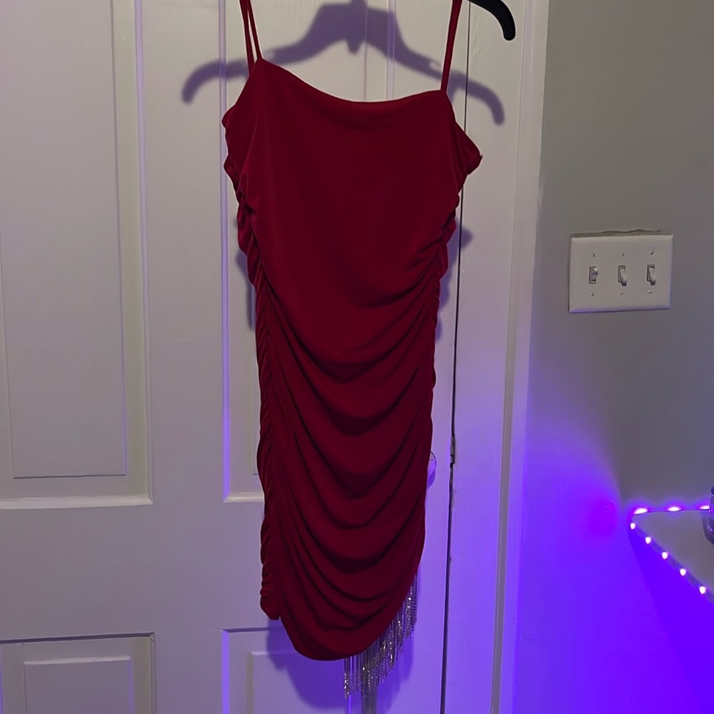 Red Bodycon type dress